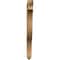 Ekena Millwork Funston Arts & Crafts Rough Sawn Bracket, Western Red Cedar, 4"W x 42"D x 48"H BKT04X42X48FST03RWR - alternate 2